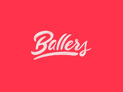 Ballers apple pencil ballers hand lettering hbo ipad pro lettering procreate type typography