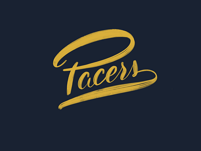 Pacers cavaliers cleveland indiana lettering nba pacers playoffs typography