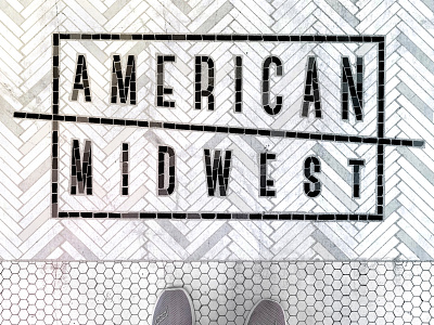 American Midwest Mosaic apple pencil design fauxsaic ipad ipad pro mosaic tile type typography