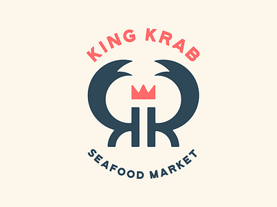 King Krab Branding branding branding and identity branding concept branding design flat graphic design icon iconography iilustrator logo logodesign minimal vector