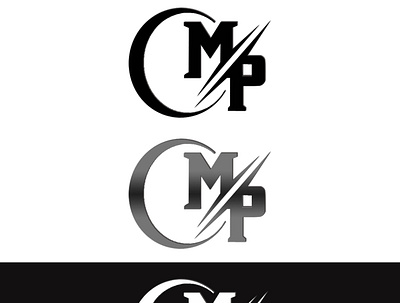 Logo for MP.Consultas artwork hand drawn logo vector