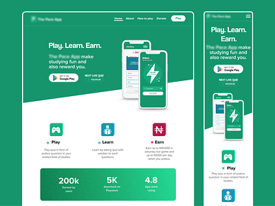 Play. Learn. Earn. App