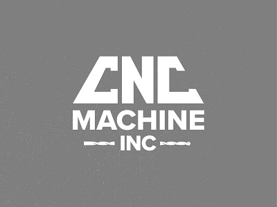 CNC Machine Logo branding design logo