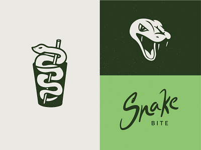 SnakeBite Alternate Designs branding design illustration illustrator logo vector