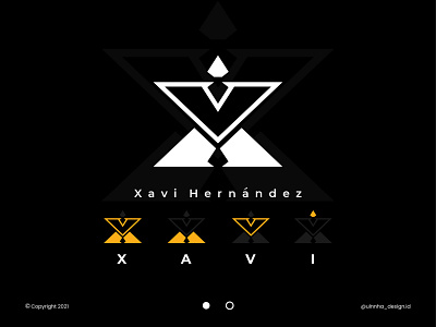 Public Figure Logo Design - Xavi Hernandez