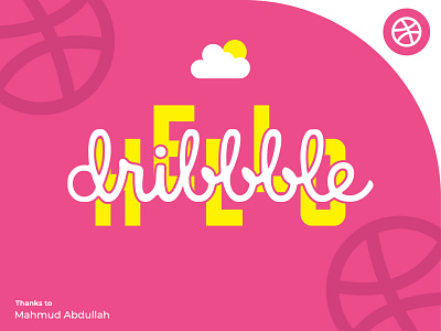 Hello, Dribbble! branding design icon illustration letter logo lettermark logo logotype ui vector