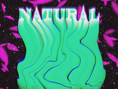 NATURAL design graphic design illustration logo typography