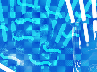 Jyn blue brush erso halftone jyn star wars