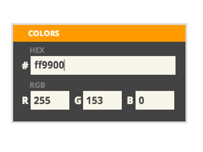 Nollr Colors app color colors conversion convert converter helper hex nollr page rgb start tool web web based widget