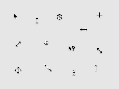 aesthetic cursor trasnparent