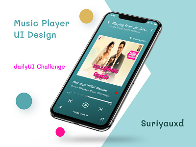 Music Player UI Design