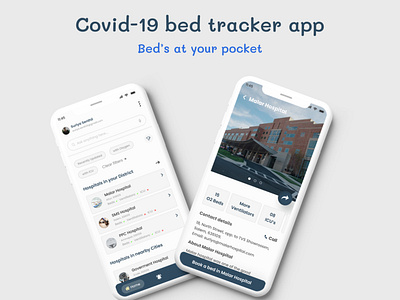 Covid-19 bed tracker app