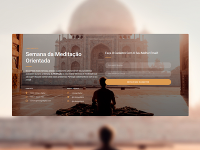 Guided Meditation Week - Landing Page