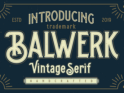 Balwerk - Vintage Serif