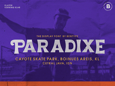 Paradixe - Crafted Display Font