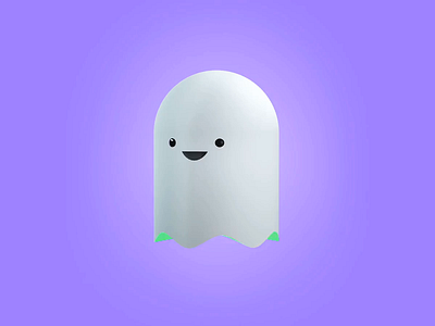 Ghost 3d animation c4d ghost