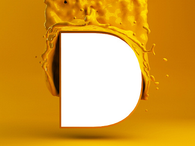 Logo Splash 3d branding c4d logo