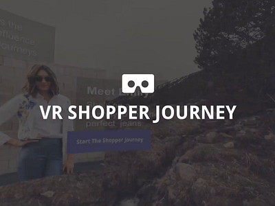 VR Shopper Journey animation virtual reality vr