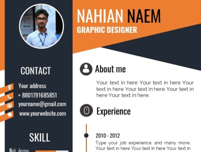 Resume/CV Design cv design design resume cv resume design