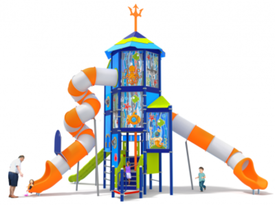 MEGA - 1401 067group playground equipment