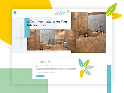 Seaborn Ceramic branding ceramic tiles ceramics design html tiles design tilesexporters tilesmanufacturer tilesmanufacturerfrommorbi ui ui design ux web