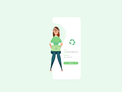 Login Recycle App login mobile signup