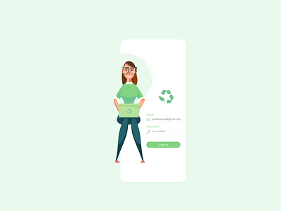 Login Recycle App