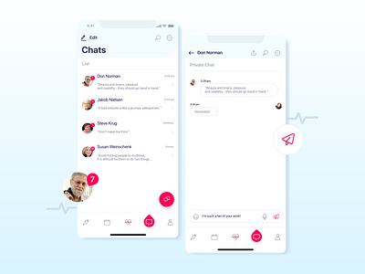 Daily UI :: 013 Direct Messaging