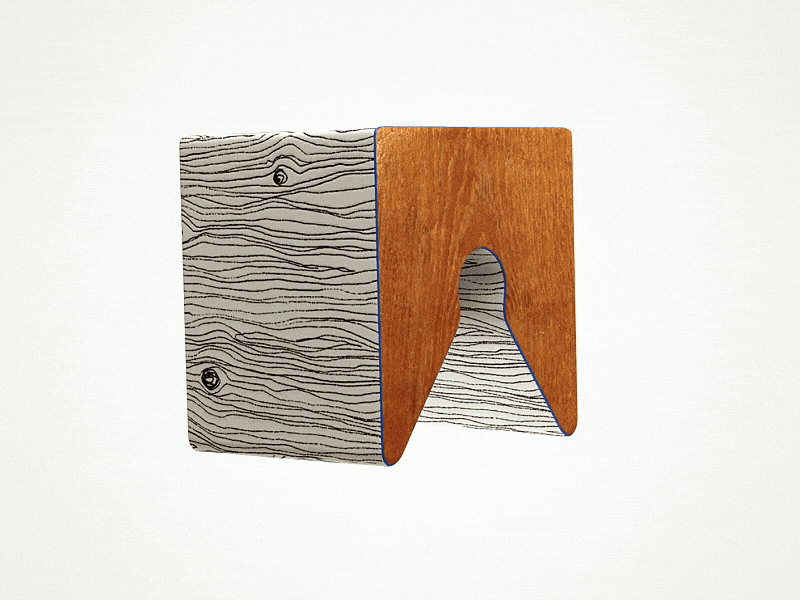 Wood block 3d after effects animation c4d