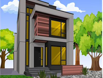 vector house illustration raealistic design design graphic design house graphicdesign home home realistic house house realistic realistic realistic vector tracing tracing realistic vector vector house vector illustration vector realistic vectorart