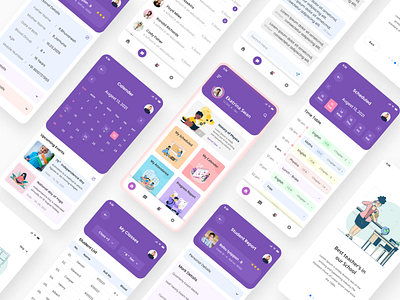 School App UI / UX Design app college app design mobile app design product design product mobile app design product school app design school app design school app ui ux design school product design student student app design teacher app design teacher parent communication app ui ux app design ui ux design