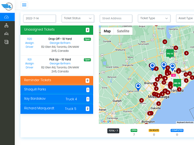 Outfleet Delivery Management System - Admin