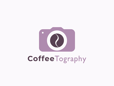 coffeetography logo brand camera coffee design icon image logo photography picture