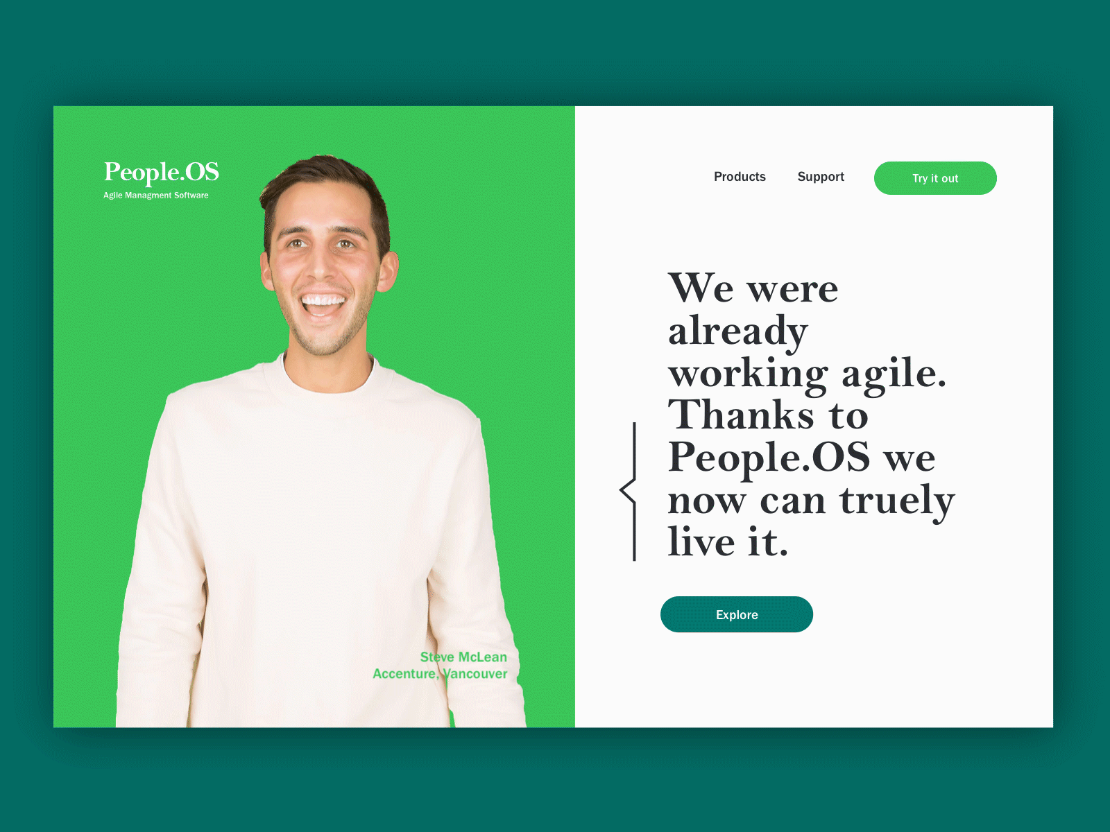 People.OS Design branding design green magazine people portrait ui ux web design webdesign website website design