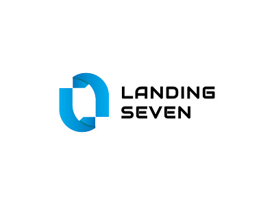 Landing Seven - Letter L Seven Logo