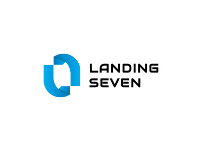 Landing Seven - Letter L Seven Logo application logo apps logo branding bussines logo design graphic design l logo letter l logo letter logo lettermark logo logo design modern site logo tech logo technology logo ui unique logo vector website logo