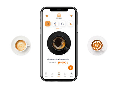 Coffee App - Menu app clean coffee coffeeshop design figma menu ui ux
