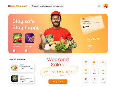 Vegetarian food delivery Web app card delivery design figma food interface payment ui ux vegetarian web website