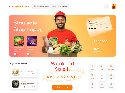 Vegetarian food delivery Web