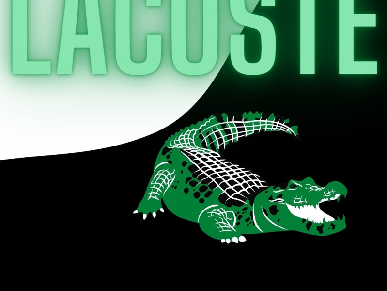 Lacoste alligator cheap logo