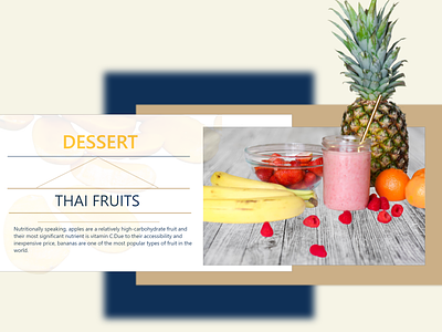 Fruites  & Desserts