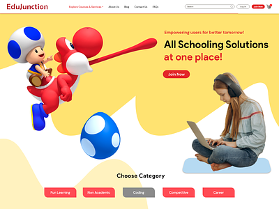 EduJunction Online School online education rucha talawdekar ui