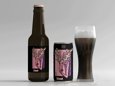 Craft Beer Studio. Illustrative Packaging Concept