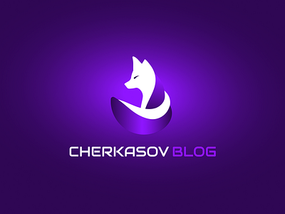 Cherkasov Blog Logo Design branding graphic design illustra illustration logo ui vector