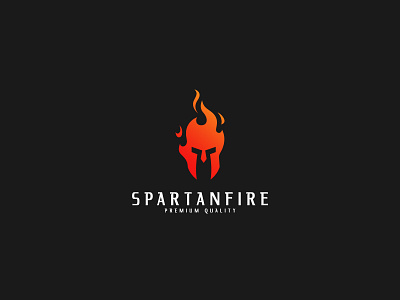 SPARTAN FIRE creative design fire graphic design illustration logo logodesign logos rezaalfarid204 spartan vector