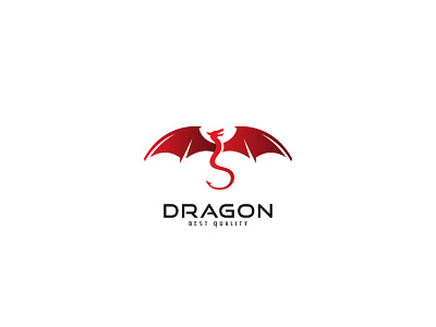 DRAGON creative design dragon graphic design illustration logo logodesign logos red rezaalfarid204 vector