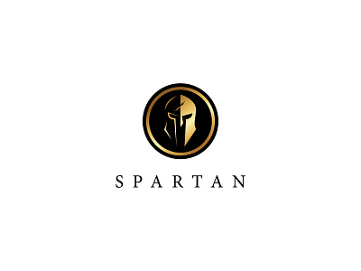 SPARTAN army creative design gladiator gold graphic design illustration logo logodesign luxury rezaalfarid204 spartan vector