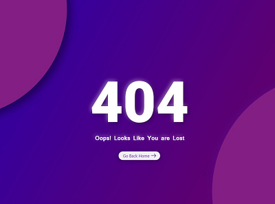 404 page dailyui design typography ui ux web