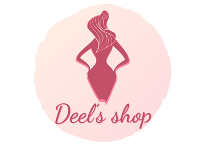 Deel's clothe shop design illustration logo