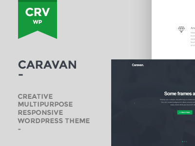 Caravan Responsive Multi-Purpose WordPress Theme corporate creative themes wordpress